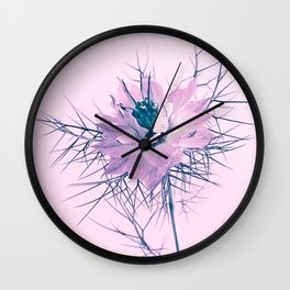 pink spring flower Wall Clock