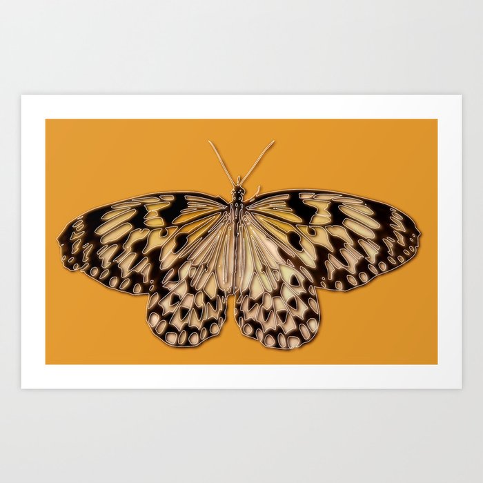 Untitled Butterfly #5 Art Print