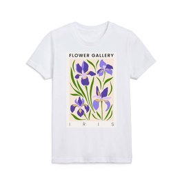 Iris Flower Gallery Kids T Shirt