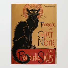 Le Chat Noir - Théophile Steinlen Poster