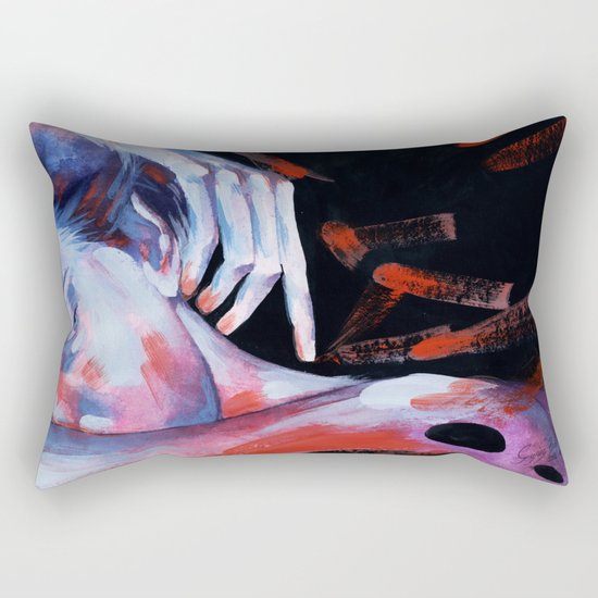 When there’s no place for love Rectangular Pillow