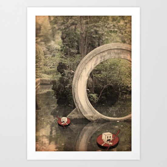 r i s o i n fu g a Art Print