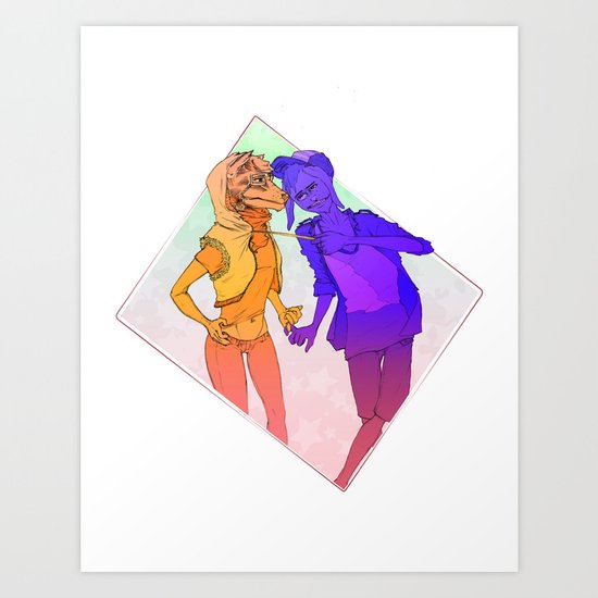 Star Crossed Art Print