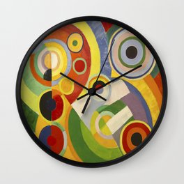 Robert Delaunay Rythme Joie de vivre Wall Clock