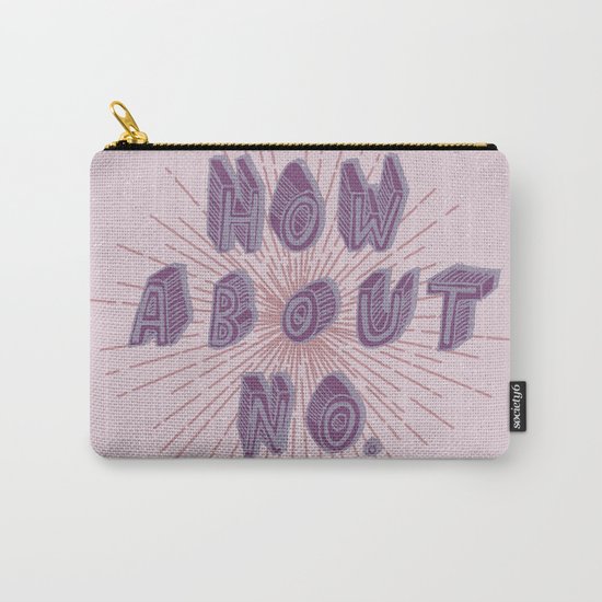 How about no (purple) Carry-All Pouch