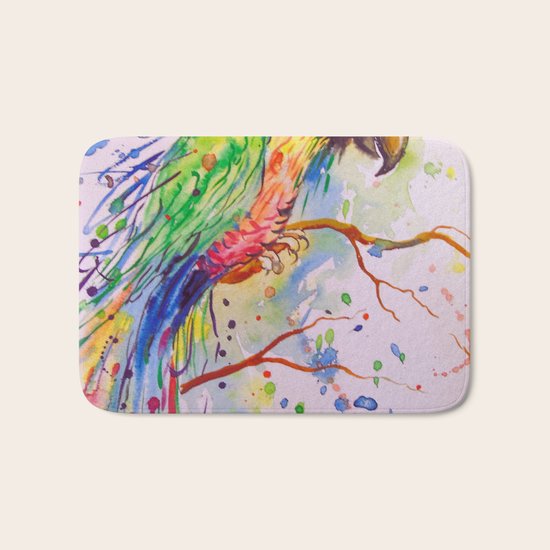 Parrot Bath Mat