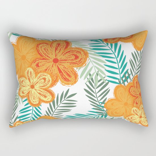 Graphic Garden 6 Rectangular Pillow