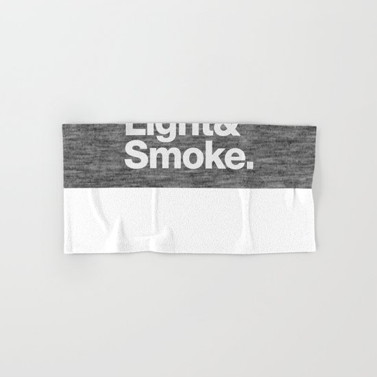 Roll and Light and Smoke Hand & Bath Towel