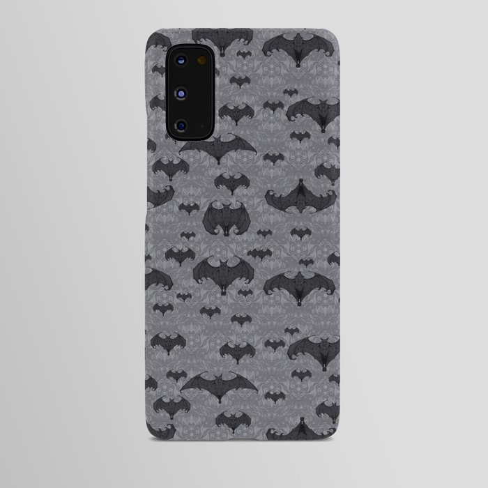Balinese Bat Colony Print - Gray Android Case