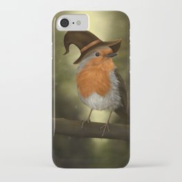 Autumn Robin iPhone Case