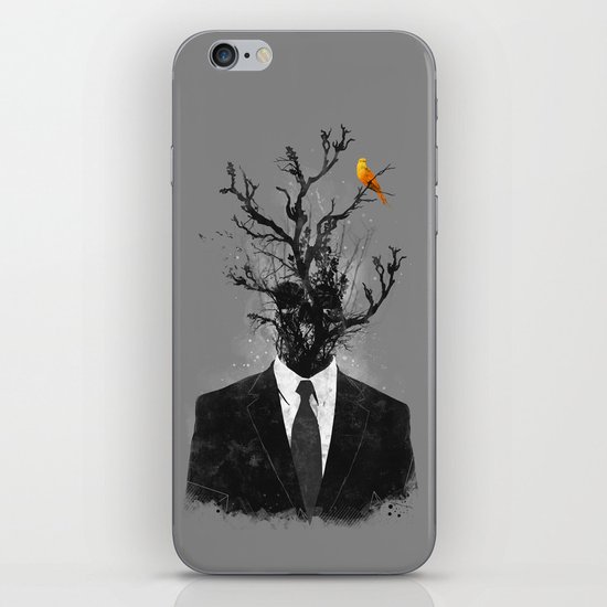 brave little bird iPhone & iPod Skin