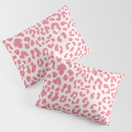 Pink Leopard Print Pillow Sham