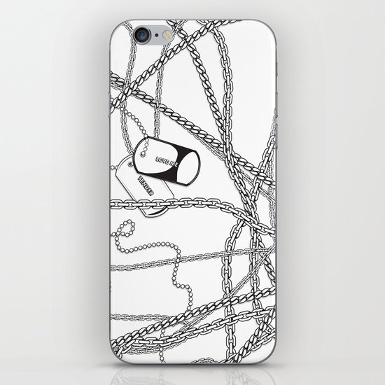 TENDER LOVE iPhone & iPod Skin