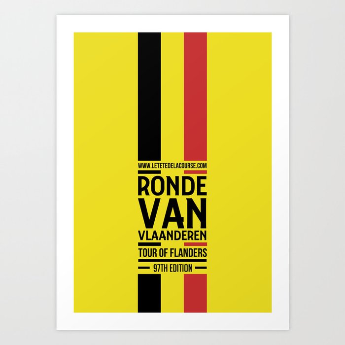 Ronde Van Vlaanderen  Art Print