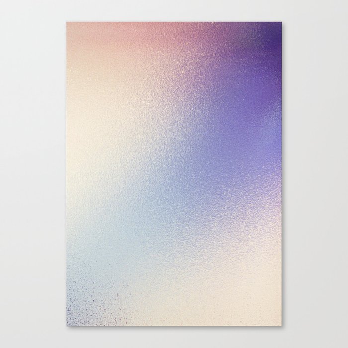 Iridescent Vanilla Violet Canvas Print