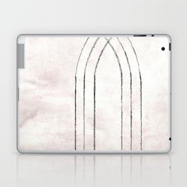 Abstract landscape and rainbows Laptop Skin