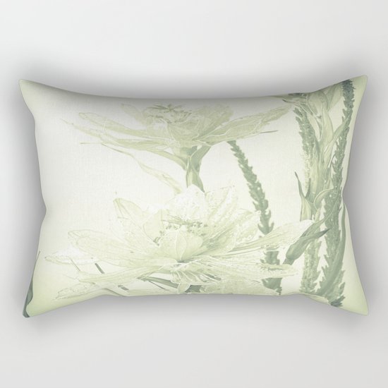 Glass flowers Rectangular Pillow