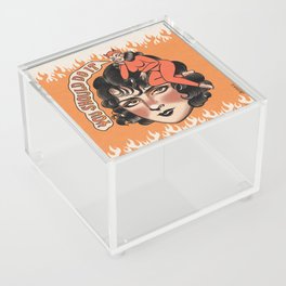 All the good girls go to hell Acrylic Box