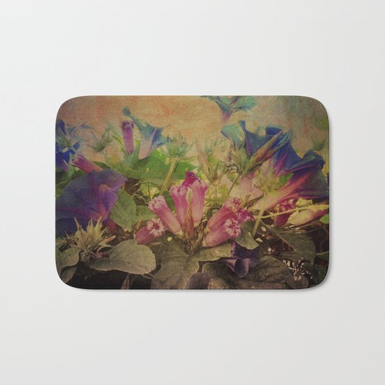 Flowers have music for those who will listen Bath Mat