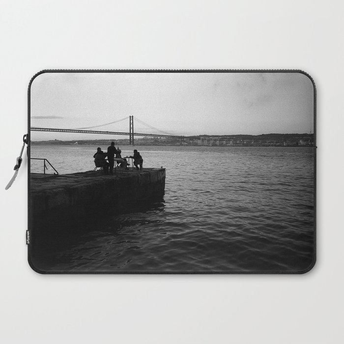 Lisbon by the River Laptop Sleeve