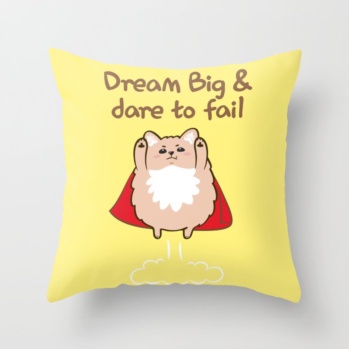 Dream Big Throw Pillow