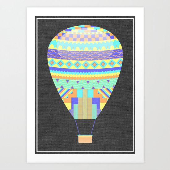 balloon Art Print