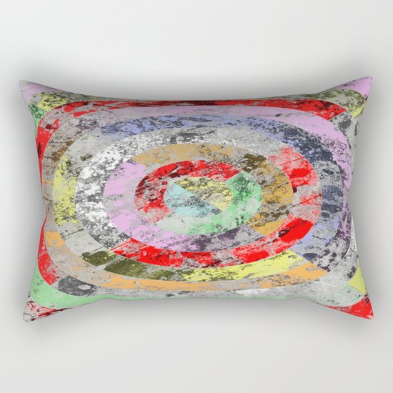Concentricity Rectangular Pillow