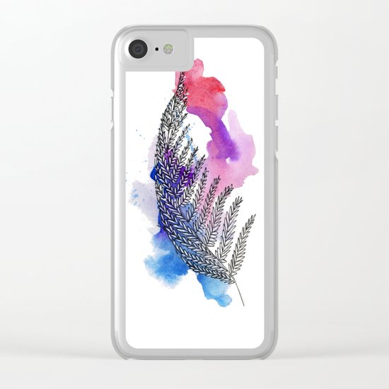 Fern v.3 Clear iPhone Case