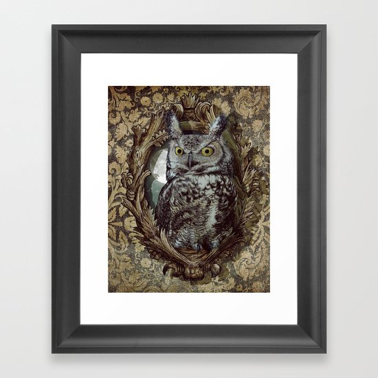 Moonlight Escape Framed Art Print