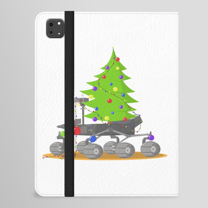 A Christmas with the Rover on Mars iPad Folio Case