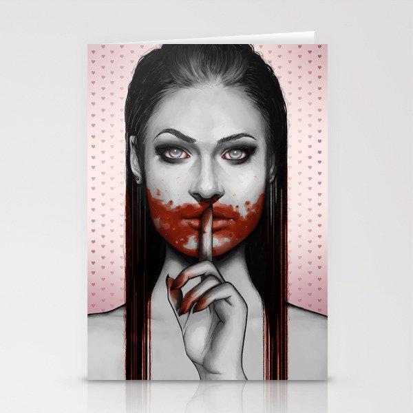 Man Eater Stationery Cards