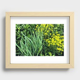 Beautiful Weeds Recessed Framed Print