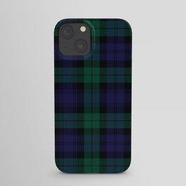 Blackwatch Modern Tartan - Scottish Tartan iPhone Case