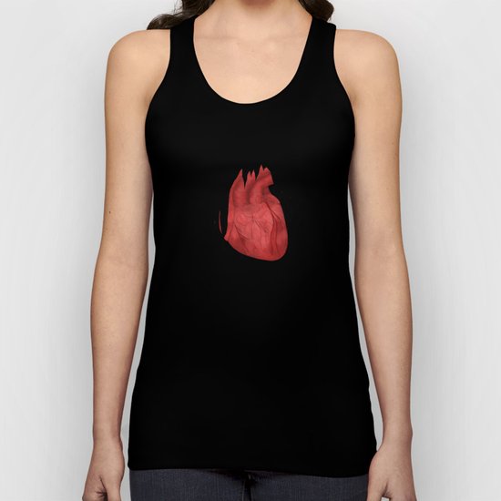 heart Unisex Tank Top