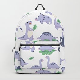Dinosaur Mini - Purple Backpack