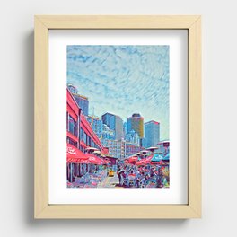 City Living  Recessed Framed Print