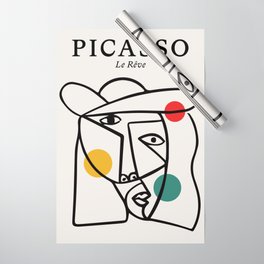 The Dream II | Pablo Picasso – Le Reve Wrapping Paper