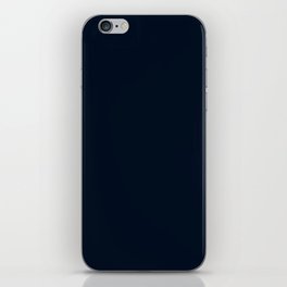 Blue-Black Night iPhone Skin