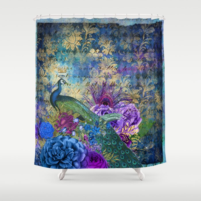 Feather Peacock 20 Shower Curtain