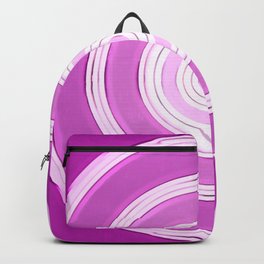 shining purple Backpack