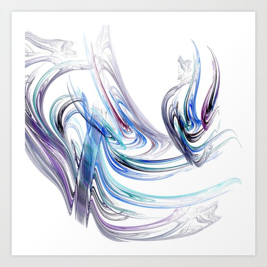 Colour Abstractions Art Print