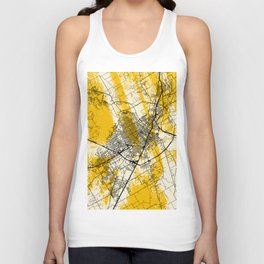 Waco USA - City Map - canvas, metal, wall, vintage, asia, towns, usa, sale, tee, wallpaper Unisex Tank Top
