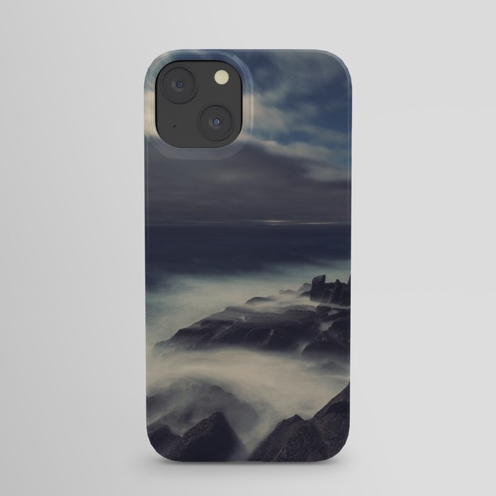 Moonlit Coastline iPhone Case