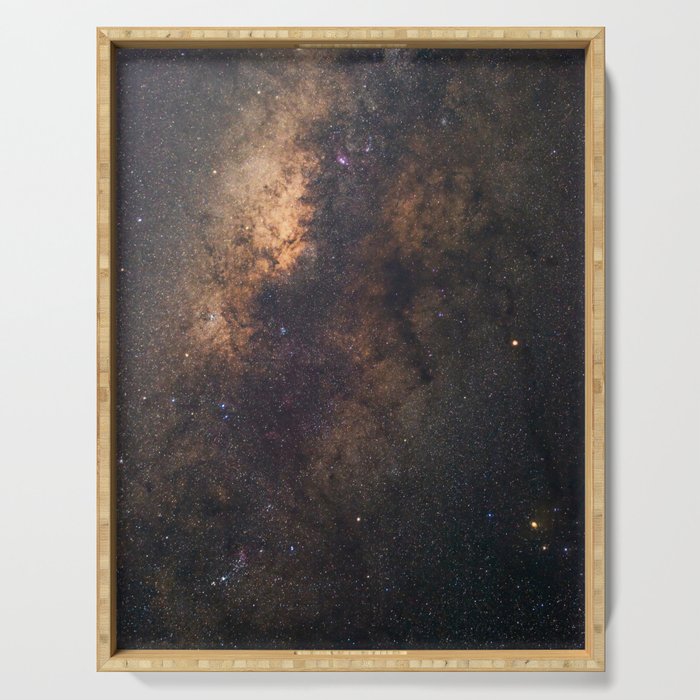 Galaxy Mirror: Milky Way Serving Tray