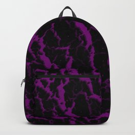Cracked Space Lava - Purple Backpack