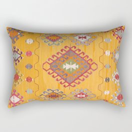 Traditional Heritage Moroccan rug Rectangular Pillow
