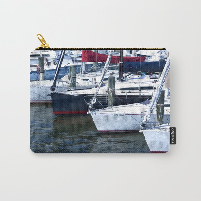 Annapolis Harbor X Nautical Art Carry-All Pouch