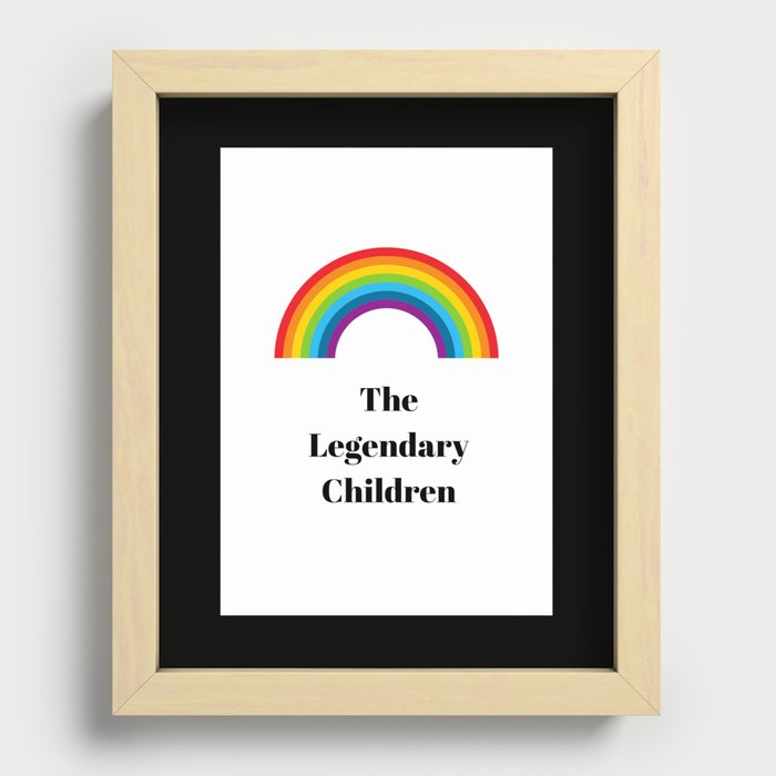 The Legendary Children Recessed Framed Print