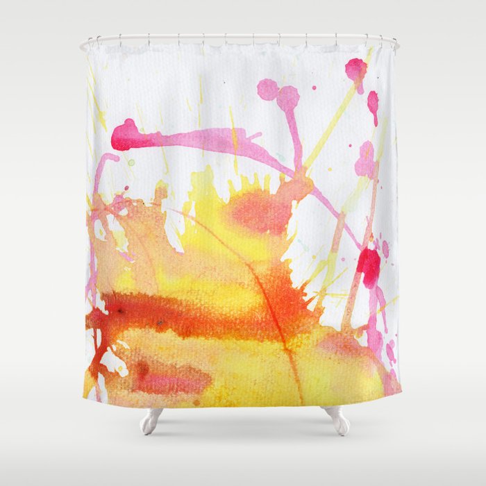 Watercolour 3 Shower Curtain