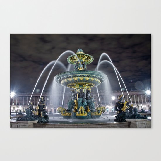 Arcing Waters Canvas Print
